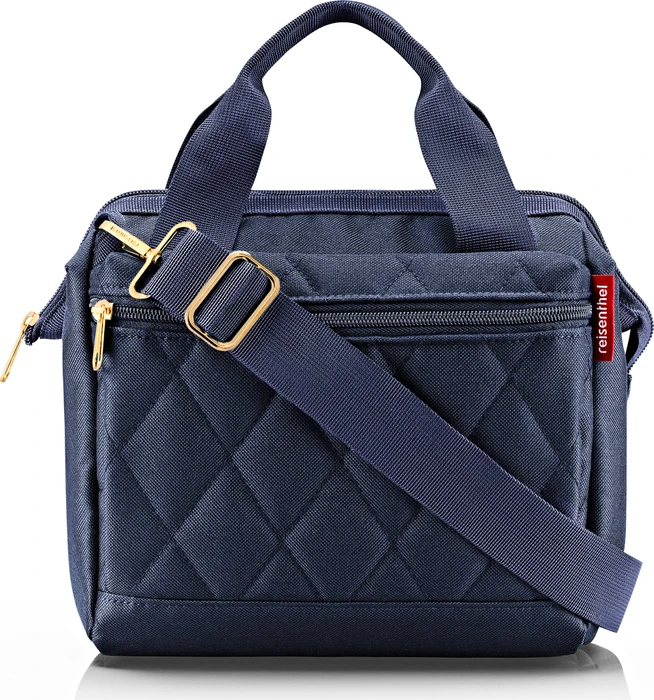Reisenthel allrounder cross Umhängetasche rhombus midnight gold