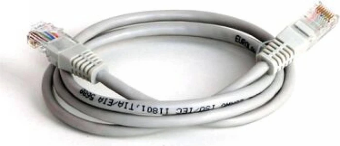 EFB Elektronik PVC CCA Patchkabel, Cat5e, U/UTP, RJ-45/RJ-45, 1m, grau