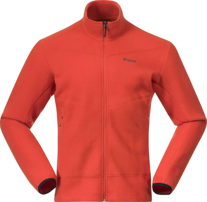 Bergans Rabot Merino Fleece Midlayer Funktionsjacke (Herren)