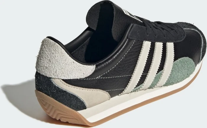 adidas Country OG core black/cloud white/silver green