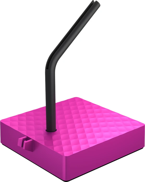 Xtrfy B4 Mouse Bungee, Mauskabelhalterung, rosa/schwarz