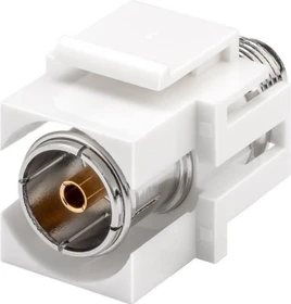 Wentronic Goobay Keystone Modul SAT/Antenne bündige Montage