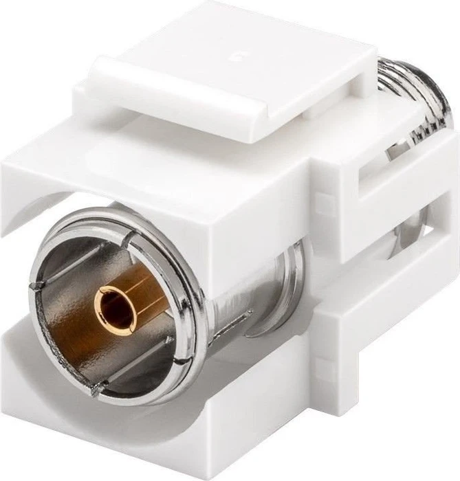 Wentronic Goobay Keystone Modul SAT/Antenne bündige Montage