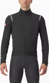 Castelli Alpha Doppio RoS Fahrradjacke light black/silver reflex (Herren)
