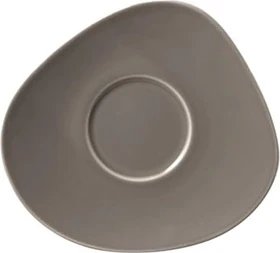 like by Villeroy & Boch Organic Taupe Kaffee-Untertasse 17.5x16cm