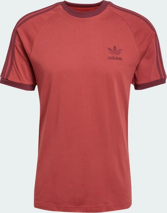 adidas Adicolor Classics 3-Streifen T-Shirt kurzarm preloved ruby (Herren)