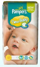 Pampers Premium Protection New Baby Gr.1 Einwegwindel, 2-5kg, 43 Stück