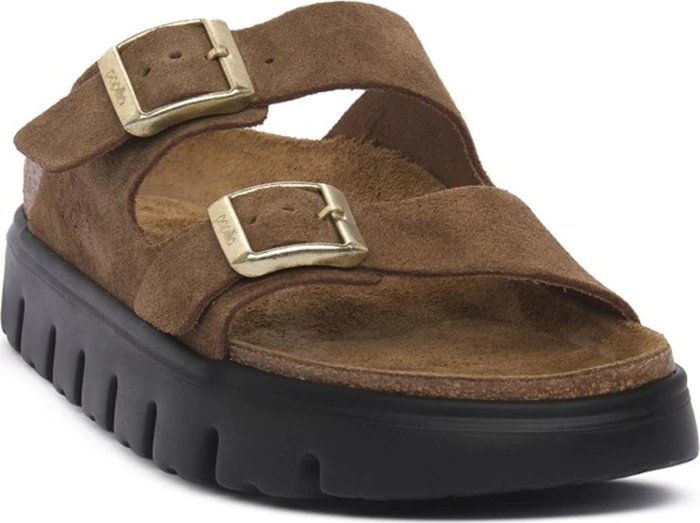 Birkenstock Arizona Veloursleder Platform (Damen)