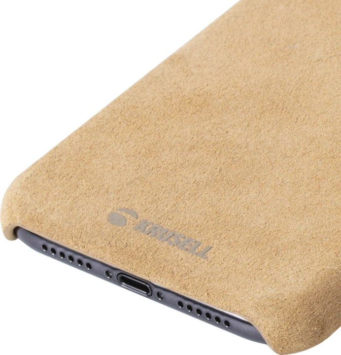Krusell Broby Cover für Apple iPhone X/XS cognac-braun