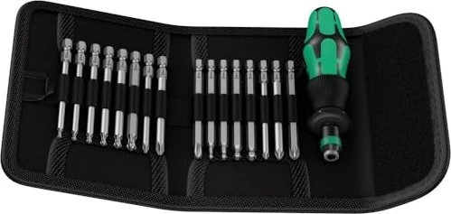 Wera Kraftform Kompakt 60 KK Bitset inkl. Tasche, 17-tlg.