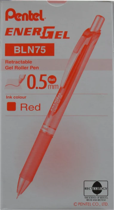 Rot/silber, 12er-Pack