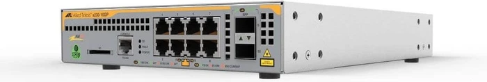 Allied Telesis x230 Desktop Gigabit Managed Switch, 8x RJ-45, 2x SFP, 124W PoE+