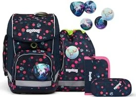 Ergobag Cubo PhantBärsiewelt Schulrucksack-Set, 5-tlg.