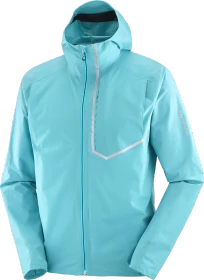 Salomon Bonatti Trail Laufjacke peacock blue (Herren)