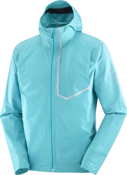 Salomon Bonatti Trail Laufjacke peacock blue (Herren)