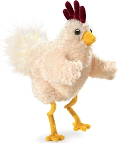 Folkmanis Handpuppe verrücktes Huhn