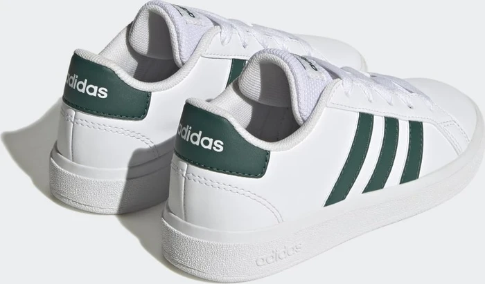 adidas Grand Court Lifestyle Tennis Lace-Up cloud white/collegiate green (Junior)