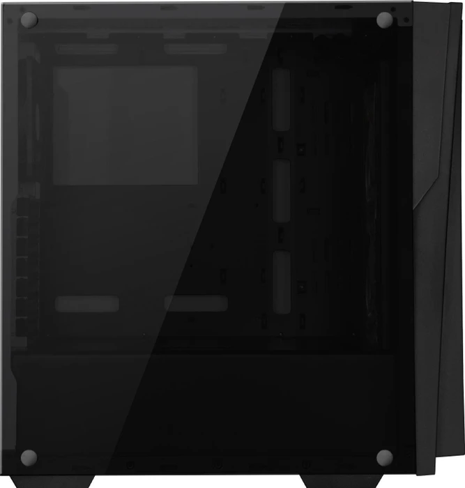SilverStone Redline Series RL06 GP schwarz/rot, Glasfenster, Lüfter LED rot