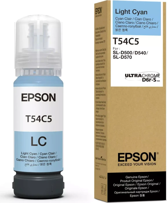 Epson Tinte T54C2 cyan hell