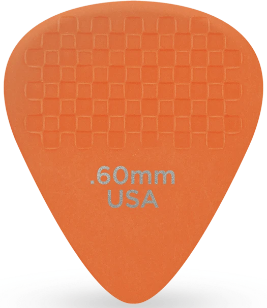 D'Addario Duralin Duragrip Pick, Light Gauge (.60mm), 10-Pack