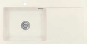 systemceram Mera 100 SL F Einbau Becken links jasmin
