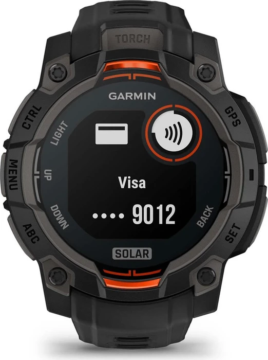 Garmin Instinct 3 Solar 45mm schwarz