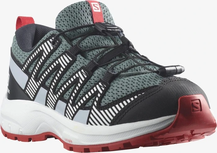 Salomon XA Pro 3D V8 stormy weather/zen blue/goji berry (Junior)