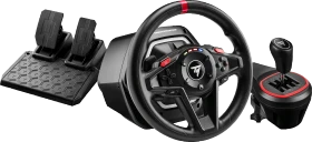 Thrustmaster T128 Shifter Pack Lenkrad inkl. TH8S Add-On Shifter (Xbox SX/Xbox One/PC)