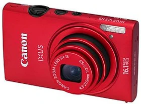 Canon Digital Ixus 125 HS rot (6043B006)