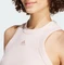 adidas Lounge Ribbed Crop Funktionsshirt ärmellos sandy pink (Damen) Vorschaubild