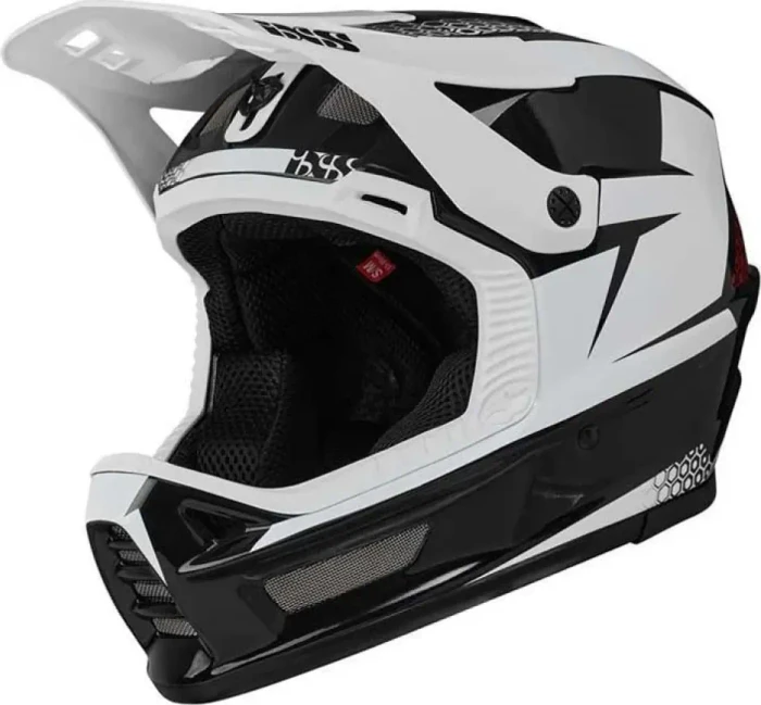 iXS Xult Fullface-Helm weiß/schwarz