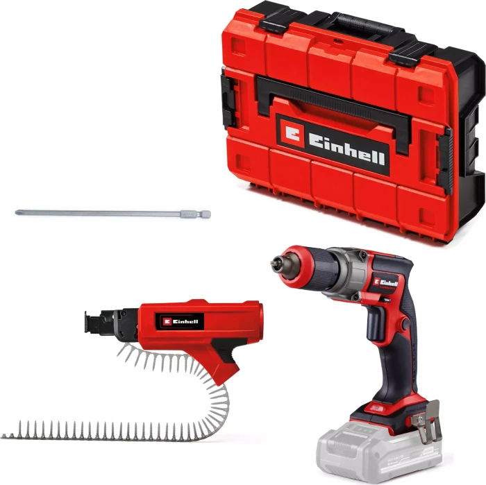 Einhell Professional TP-DY 18 Li BL +Magazine Akku-Trockenbauschrauber solo inkl. Koffer