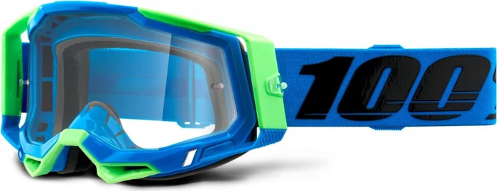 100% Racecraft 2 Schutzbrille fremont/clear lens