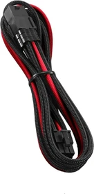 CableMod PRO ModMesh 6-Pin PCIe Extension, 6-Pin PCIe Verlängerungskabel, schwarz/rot, 45cm