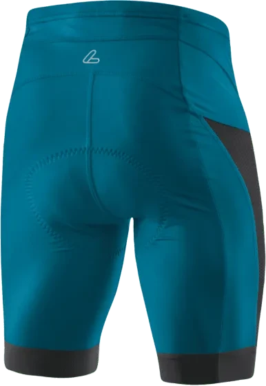 Löffler Winner III Tights Fahrradhose kurz blue coral (Herren)