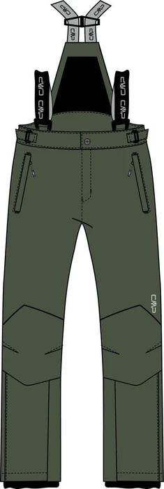 CMP Skihose lang olive (Herren)