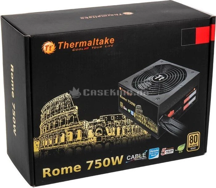 Thermaltake European Gold Rome 750W, ATX 2.3