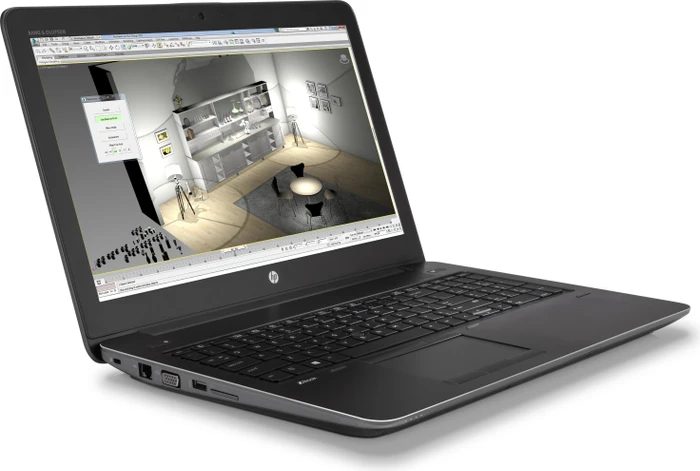 HP ZBook 15 G4, Core i7-7700HQ, 8GB RAM, 256GB SSD, Quadro M620, DE