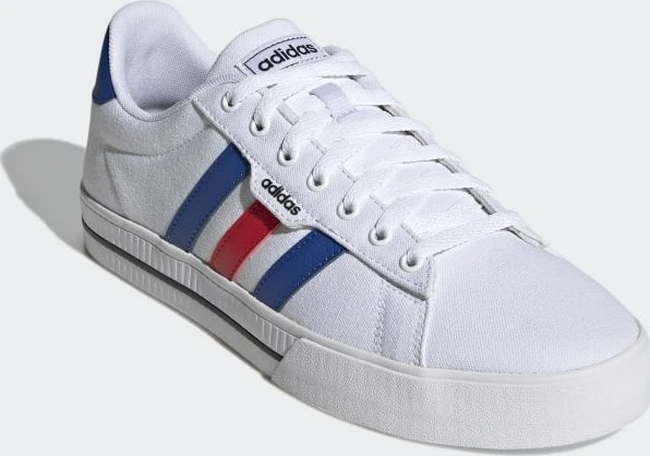 adidas Daily 3.0 cloud white/royal blue/vivid red (Herren)