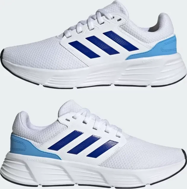 adidas Galaxy 6 cloud white/semi blue burst/semi spark (Herren)