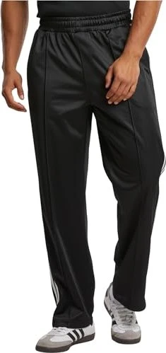 Urban Classics Retro Tricot Track Trainingshose lang schwarz (Herren)