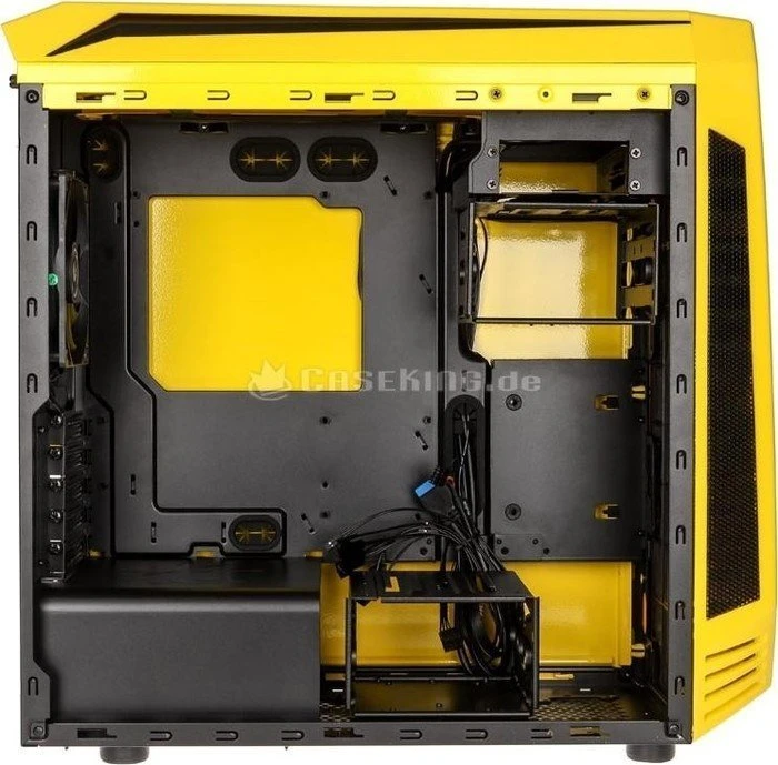 BitFenix Aegis Core gelb, Acrylfenster