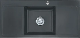 systemceram Mera Middle F Einbau Becken rechts mit Ablauffernbedienung schiefer