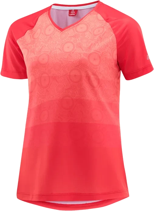 Löffler Components Trikot kurzarm poppy red (Damen)
