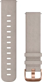 Garmin Schnellwechsel Ersatzarmband 20mm Veloursleder grau