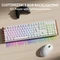 Keychron K10 HE Wireless, Special Edition ISO White, LEDs RGB, Gateron 2.0 Magnetic Nebula, USB/Bluetooth, ES Vorschaubild