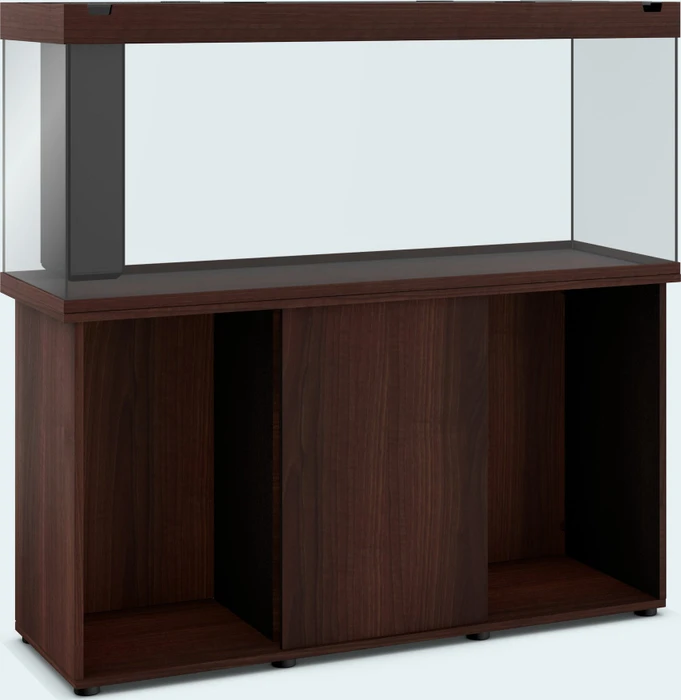 Juwel Rio 450 LED Aquarium-Set mit Unterschrank, dunkles Holz/dunkles Holz, 450l