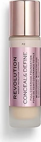 Revolution Beauty Conceal & Define Foundation F8.5, 23ml