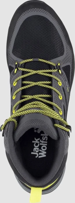 Jack Wolfskin Force Striker Mid dark grey/lime (Herren)