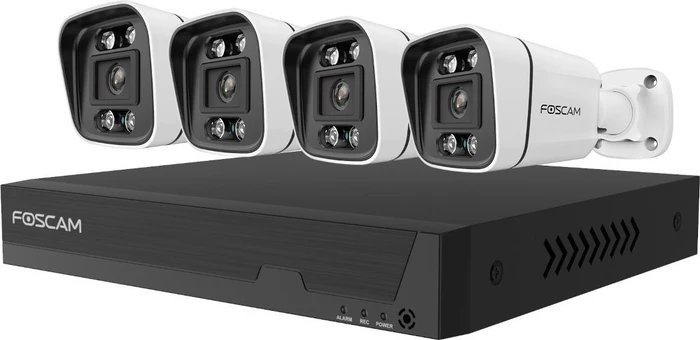 Foscam FNA108E-B4-2T 8-Kanal PoE, weiß, Set
